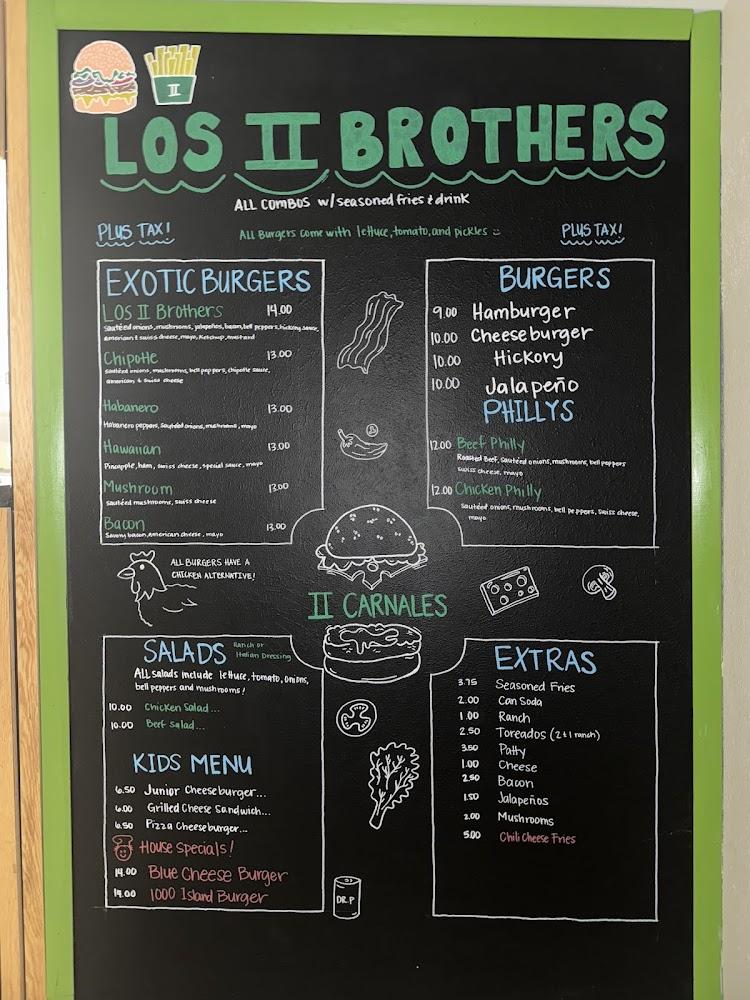 Los II Brothers Burgers Grilled Cheese Sandwich